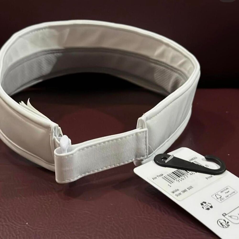 Alo Performance Eclipse Visor in white NWT - image 2